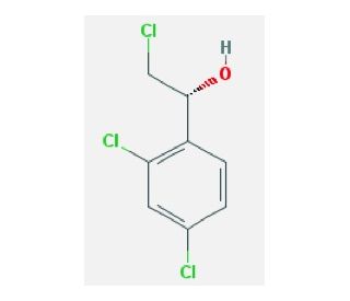 (1R)-2-chloro-1-(2,4-dichlorophenyl)ethanol - chemical structure image