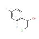 (1R)-2-chloro-1-(2,4-difluorophenyl)ethanol - chemical structure image