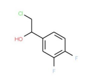 (1R)-2-chloro-1-(3,4-difluorophenyl)ethanol - chemical structure image