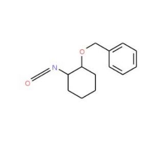 (1R,2R)-(&minus;)-2-Benzyloxycyclohexyl isocyanate (CAS 745784-13-8) - chemical structure image