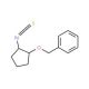 (1R,2R)-(−)-2-Benzyloxycyclopentyl isothiocyanate (CAS 737000-90-7) - chemical structure image