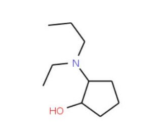 (1R,2R)-2-[ethyl(propyl)amino]cyclopentanol - chemical structure image