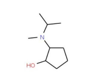(1R,2R)-2-[isopropyl(methyl)amino]cyclopentanol - chemical structure image