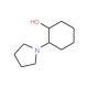 (1R,2R)-2-pyrrolidin-1-ylcyclohexanol - chemical structure image