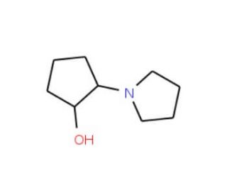 (1R,2R)-2-pyrrolidin-1-ylcyclopentanol - chemical structure image