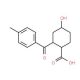 (1R*,2R*,4S*)-4-hydroxy-2-(4-methyl-benzoyl)-cyclohexanecarboxylic acid (CAS 441015-88-9) - chemical structure image