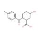 (1R*,2R*,5R*)-5-hydroxy-2-(4-methyl-benzoyl)-cyclohexanecarboxylic acid (CAS 441015-85-6) - chemical structure image