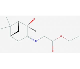 (&plus;)-(1R,2R,5R)--Ethyl [(2-Hydroxypinan-3-ylene)amino]acetate (CAS 90473-01-1) - chemical structure image