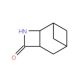(1R,2R,5S,7R)-8,8-Dimethyl-3-azatricyclo[5.1.1.0{2,5}]nonan-4-one (CAS 328010-06-6) - chemical structure image