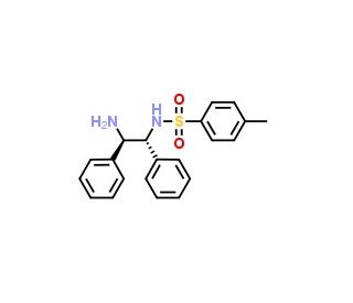 (1R,2R)-(&minus;)-N-p-Tosyl-1,2-diphenylethylenediamine (CAS 144222-34-4) - chemical structure image