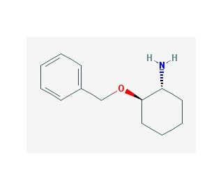 (1R,2R)-trans-2-Benzyloxy-cyclohexylamine (CAS 216394-06-8) - chemical structure image