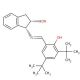 (1R,2S)-1-[(3,5-Di-tert-butyl-2-hydroxybenzylidene)amino]-2-indanol (CAS 275374-67-9) - chemical structure image