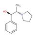 (1R,2S)-1-Phenyl-2-(1-pyrrolidinyl)-1-propanol (CAS 127641-25-2) - chemical structure image