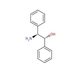 (1R,2S)-(&minus;)-2-Amino-1,2-diphenylethanol (CAS 23190-16-1) - chemical structure image