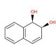 (1R,2S)-cis-1,2-Dihydro-1,2-naphthalenediol 的分子结构, CAS编号: 51268-88-3 (1R,2S)-cis-1,2-Dihydro-1,2-naphthalenediol (CAS 51268-88-3) - chemical structure image