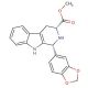 (1R,3S)-1-(1,3-Benzodioxol-5-yl)-2,3,4,9-tetrahydro-1H-pyrido[3,4-b]indole-3-carboxylic Acid Methyl Ester - chemical structur