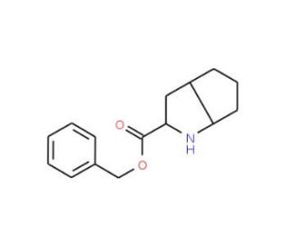 (1R,3S,5R)-2-Azabicyclo[3.3.0]octane-3-carboxylic Acid, Benzyl Ester (CAS 130609-48-2) - chemical structure image