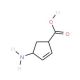 (+)-(1R,4S)-4-Aminocyclopent-2-enecarboxylic acid (CAS 134003-04-6) - chemical structure image