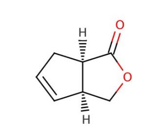(1R,5S)-3-Oxabicyclo[3.3.0]oct-6-en-2-one (CAS 128946-78-1) - chemical structure image