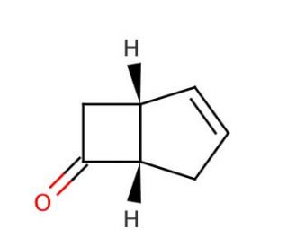 (1R,5S)-(&plus;)-cis-Bicyclo[3.2.0]hept-2-en-6-one (CAS 71155-05-0) - chemical structure image