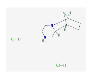(1R,8S)-2,5-diazatricyclo[6.2.1.0~2,7~]undecane dihydrochloride - chemical structure image