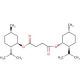(1R)-(−)-Dimenthyl succinate (CAS 34212-59-4) - chemical structure image