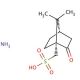 (1R)-(−)-10-Camphorsulfonic acid ammonium salt (CAS 82509-30-6) - chemical structure image