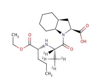 (1R) Perindopril-d4 - chemical structure image