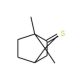 (1R)-(−)-Thiocamphor (CAS 53402-10-1) - chemical structure image