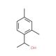 (1S)-1-(2,4-dimethylphenyl)ethanol - chemical structure image