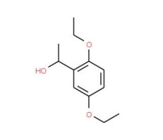 (1S)-1-(2,5-diethoxyphenyl)ethanol - chemical structure image