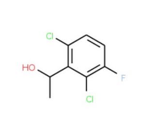 (1S)-1-(2,6-dichloro-3-fluorophenyl)ethan-1-ol (CAS 877397-65-4) - chemical structure image