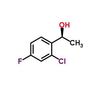 (1S)-1-(2-chloro-4-fluorophenyl)ethanol (CAS 911218-03-6) - chemical structure image