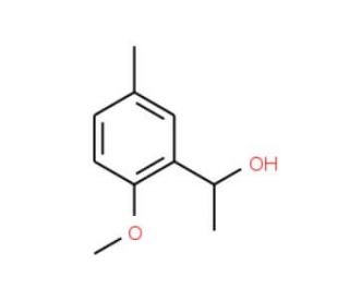 (1S)-1-(2-methoxy-5-methylphenyl)ethanol - chemical structure image