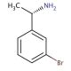 (1S)-1-(3-bromophenyl)ethanamine - chemical structure image