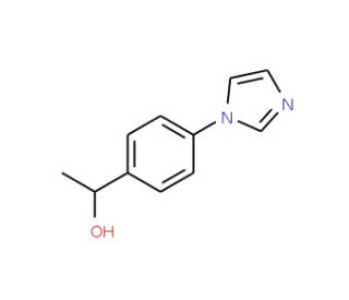 (1S)-1-[4-(1H-imidazol-1-yl)phenyl]ethanol - chemical structure image