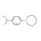 (1S)-1-(4-azepan-1-ylphenyl)ethanol - chemical structure image