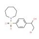 (1S)-1-[4-(azepan-1-ylsulfonyl)phenyl]-2-bromoethanol - chemical structure image