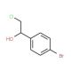 (1S)-1-(4-bromophenyl)-2-chloroethanol - chemical structure image