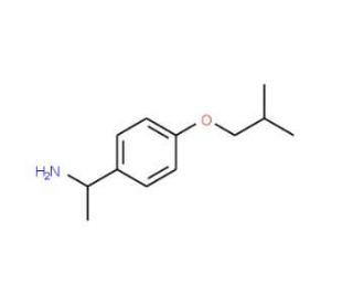 (1S)-1-(4-isobutoxyphenyl)ethanamine - chemical structure image