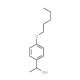 (1S)-1-[4-(pentyloxy)phenyl]ethanol - chemical structure image