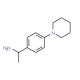 (1S)-1-(4-piperidin-1-ylphenyl)ethanamine - chemical structure image