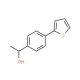 (1S)-1-(4-thien-2-ylphenyl)ethanol - chemical structure image