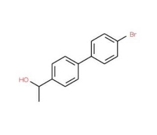 (1S)-1-(4&prime;-bromo-1,1&prime;-biphenyl-4-yl)ethanol - chemical structure image