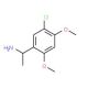 (1S)-1-(5-chloro-2,4-dimethoxyphenyl)ethanamine - chemical structure image