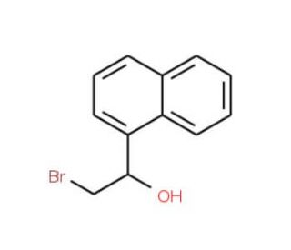 (1S)-2-bromo-1-(1-naphthyl)ethanol - chemical structure image