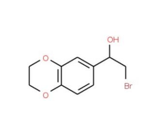 (1S)-2-bromo-1-(2,3-dihydro-1,4-benzodioxin-6-yl)ethanol - chemical structure image