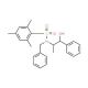 (1S,2R)-2-[N-Benzyl-N-(mesitylenesulfonyl)amino]-1-phenyl-1-propanol (CAS 187324-64-7) - chemical structure image