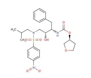 [(1S,2R)-3-[[(4-Nitrophenyl)sulfonyl](2-methylpropyl)amino]-2-hydroxy-1-phenylmethyl)propyl]carbamic Acid, (3S)-Tetrahydro-3-