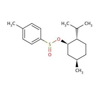(1S,2R,5S)-(&plus;)-Menthyl (R)-p-toluenesulfinate (CAS 91796-57-5) - chemical structure image